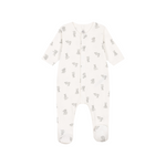 Babies' rabbit patterned tube knit pyjamas