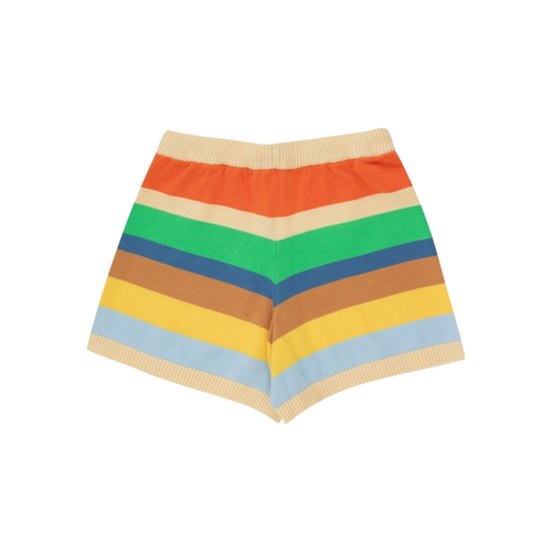 Retro stripes shorts