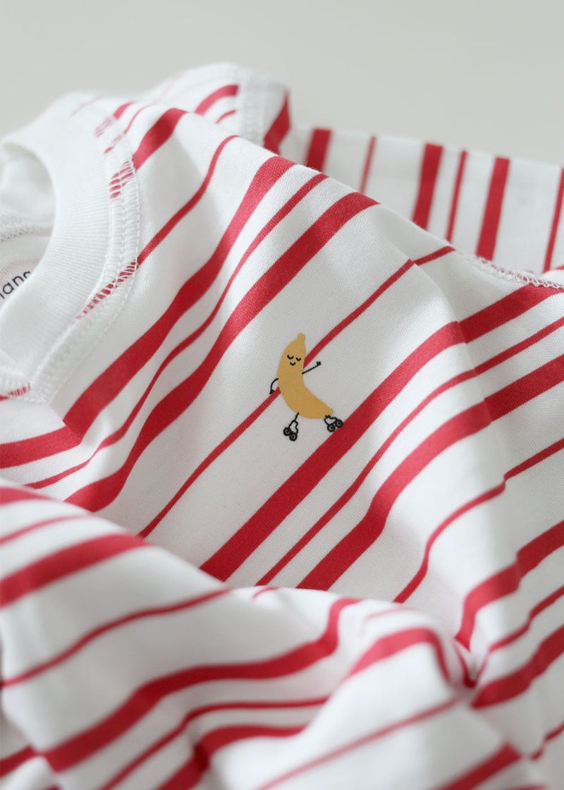 Red stripes pajama