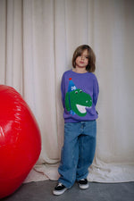 Daffy dino sweater
