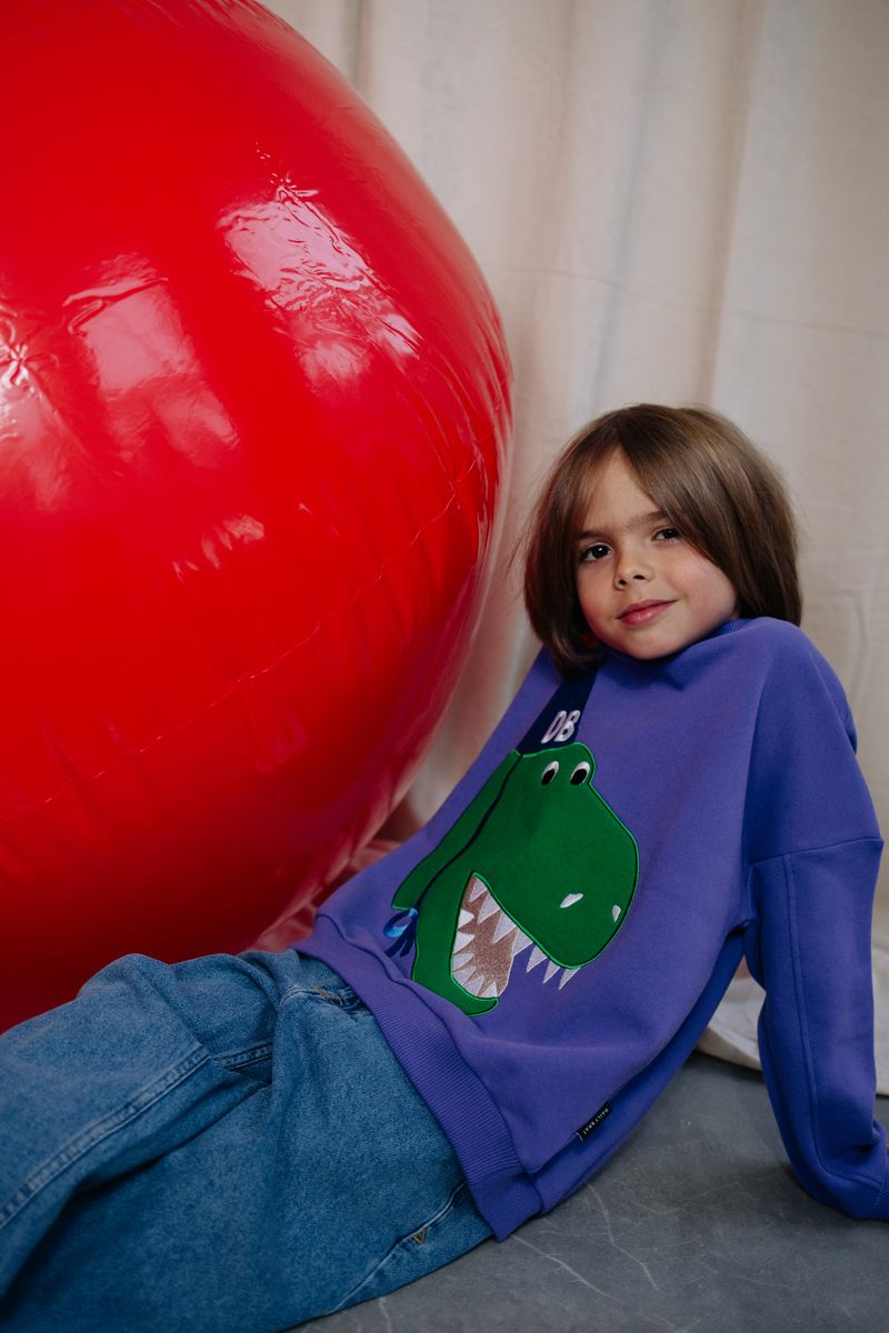 Daffy dino sweater