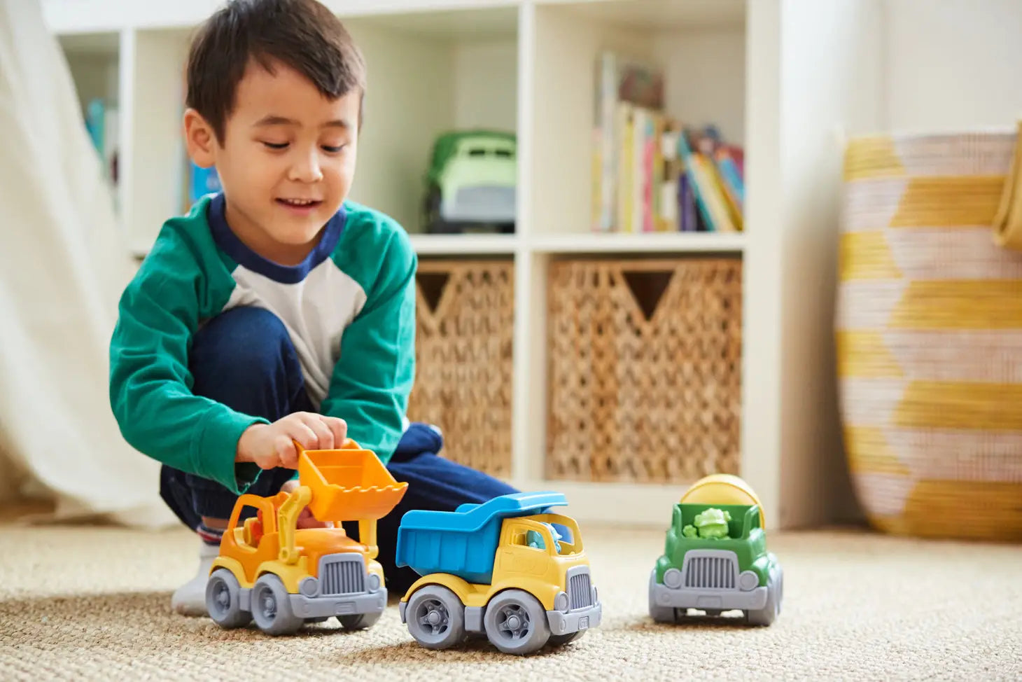 Toy best sale construction trucks