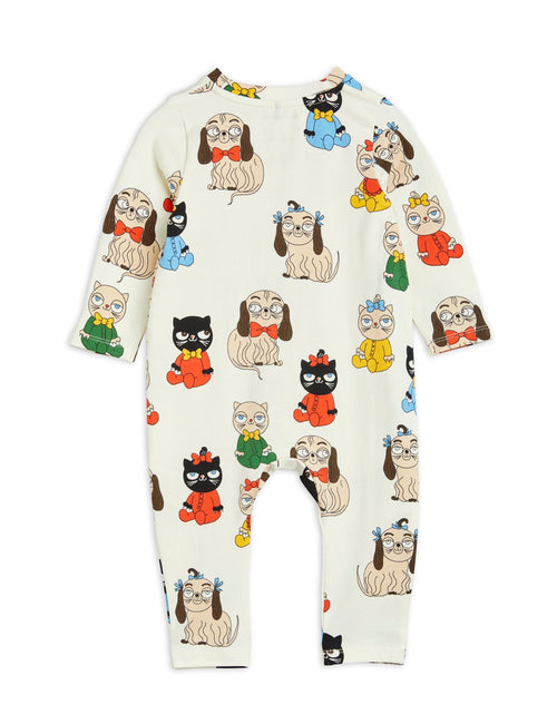 Minibabies aop jumpsuit baby