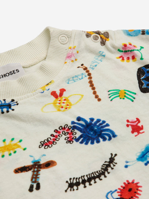 Baby Funny insects all over t-shirt