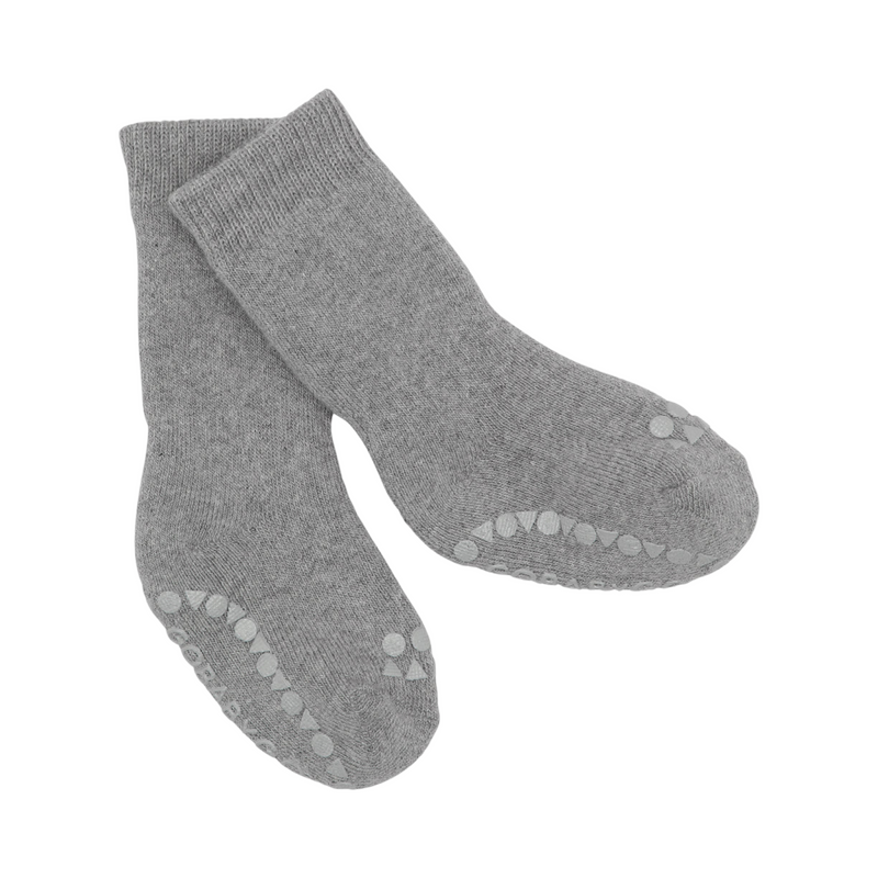 Non-slip socks organic terry cotton mini