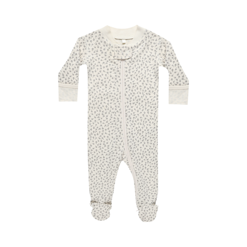 Zip long sleeve sleeper footie