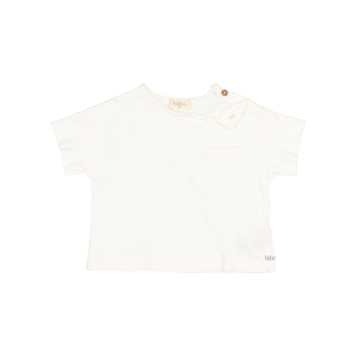 Baby pocket linen t-shirt