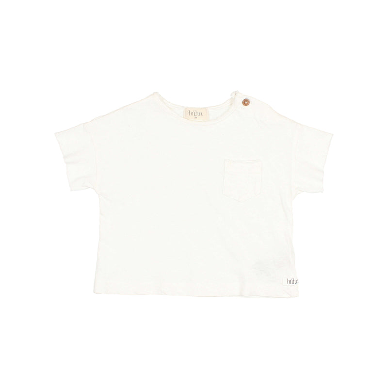 T-shirt en lin avec poche pour bébé