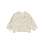 Baby terry botonato sweatshirt