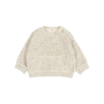 Baby terry botonato sweatshirt