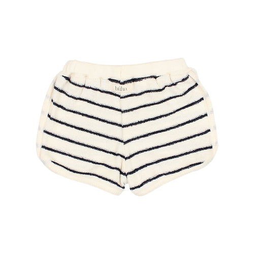 Baby terry stripes shorts