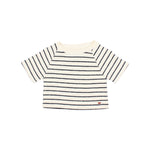 Terry stripes t-shirt