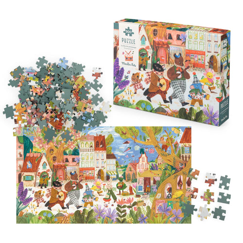 Les Minouchkas The spring festival puzzle 500 pcs