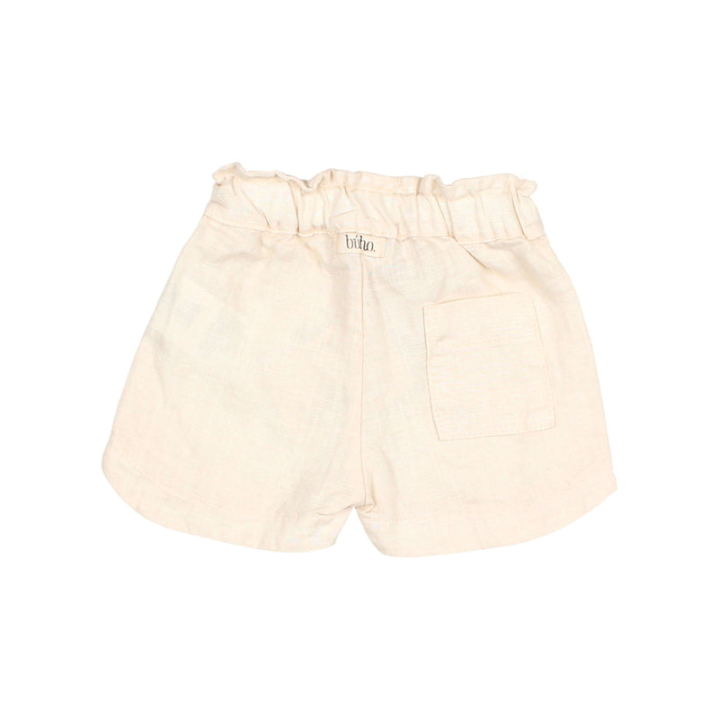 Baby linen shorts