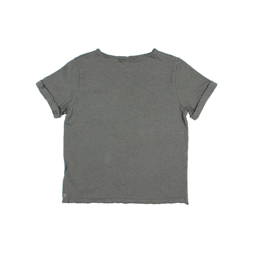 Pocket linen t-shirt