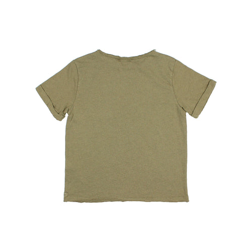 Pocket linen t-shirt
