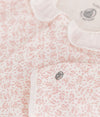 Babies' floral print cotton pyjamas