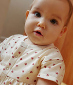 Babies' lightweight fleece dress
