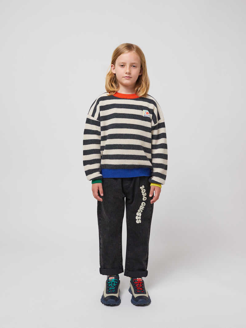 Smiling stripes jumper