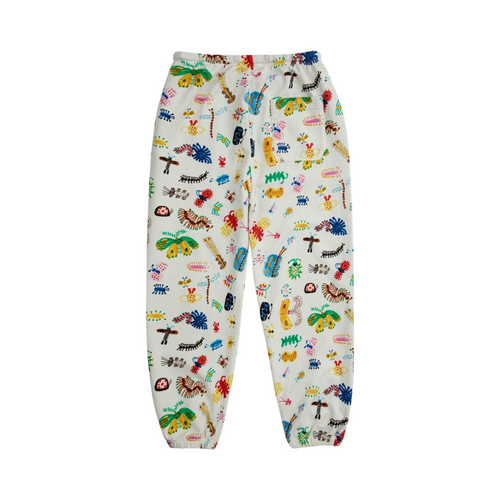 Funny insects all over jogging pants