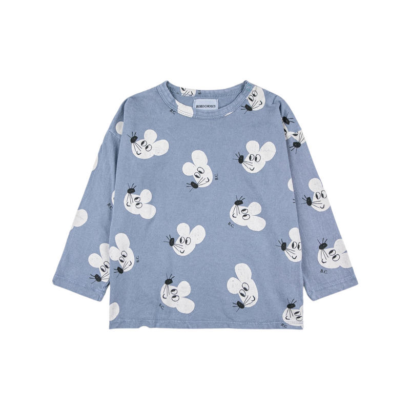 Baby mouse all over long sleeve t-shirt