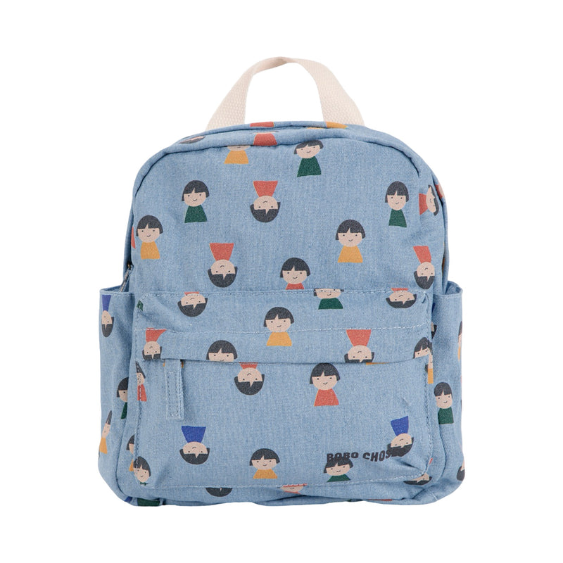 Game Pawns all over soft backpack
