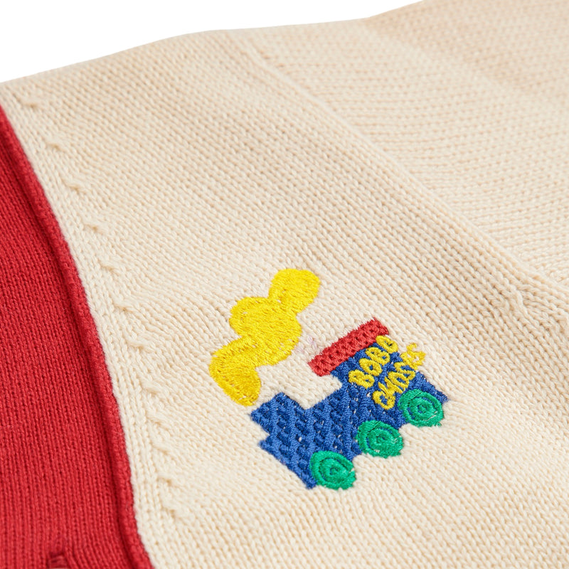 Cardigan color block Bobo Choo Choo