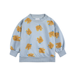 Baby the elephant all over sweatshirt