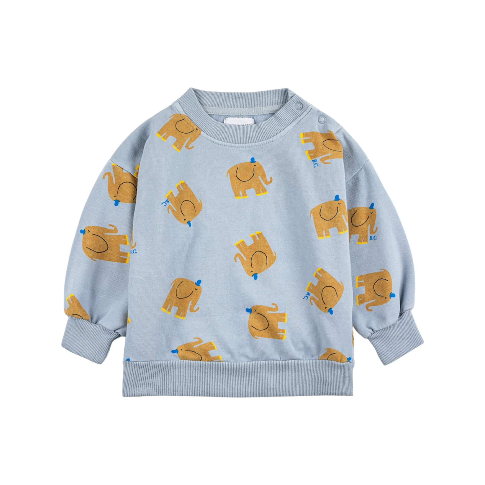 Baby the elephant all over sweatshirt – Les Petits Voyous