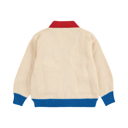 Cardigan color block Bobo Choo Choo