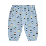 Game Pawns all over light denim pant