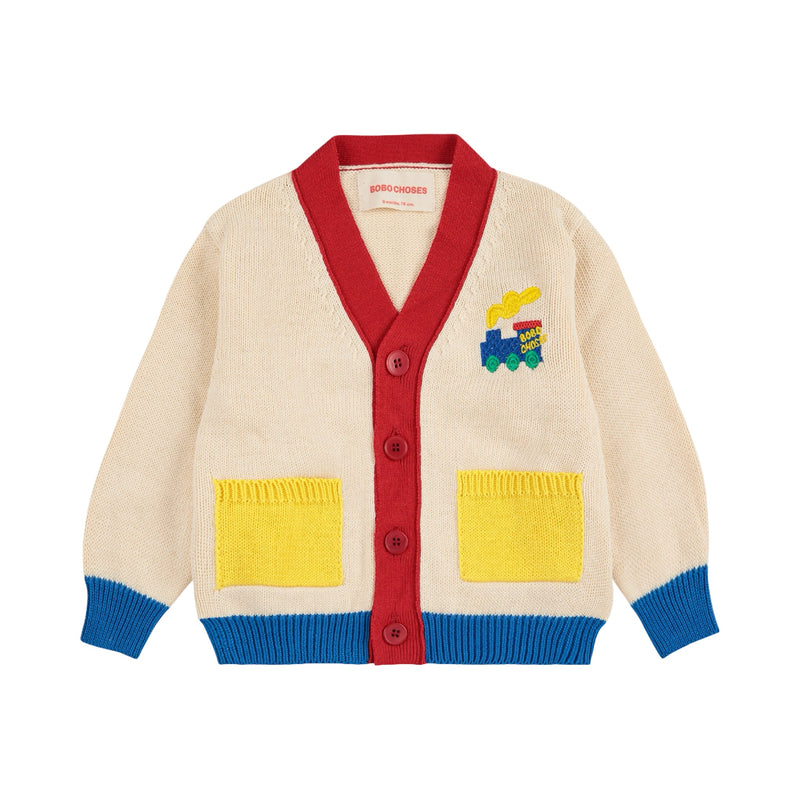 Cardigan color block Bobo Choo Choo