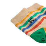 Chaussettes antidérapantes à rayures