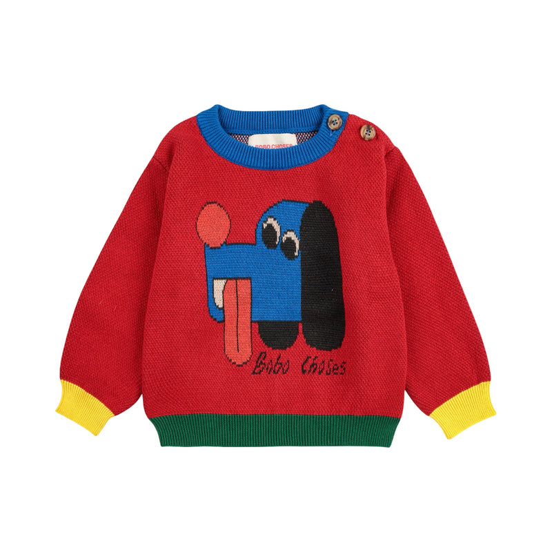 Doggy Mate jacquard jumper