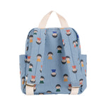 Game Pawns all over soft backpack