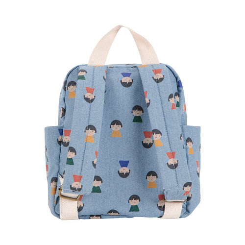 Game Pawns all over soft backpack