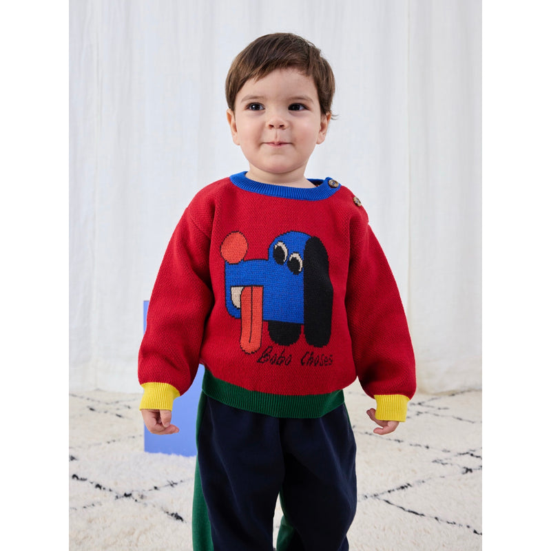 Doggy Mate jacquard jumper
