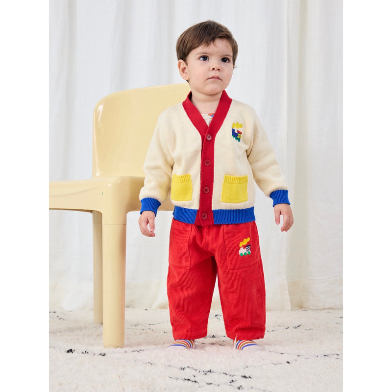 Cardigan color block Bobo Choo Choo