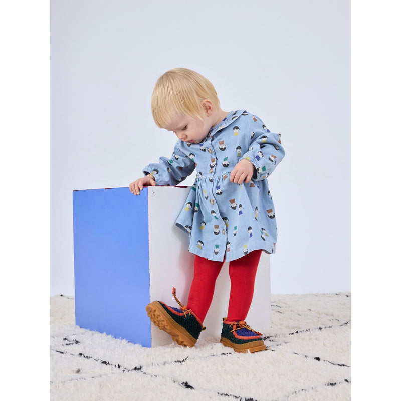 Robe en jean pâle Game Pawns