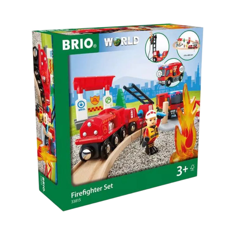 Firefighter train set