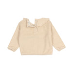 Baby terry girly sweatshirt