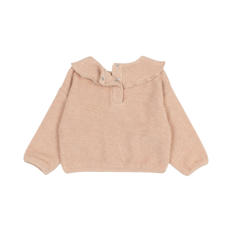 Baby terry girly sweatshirt