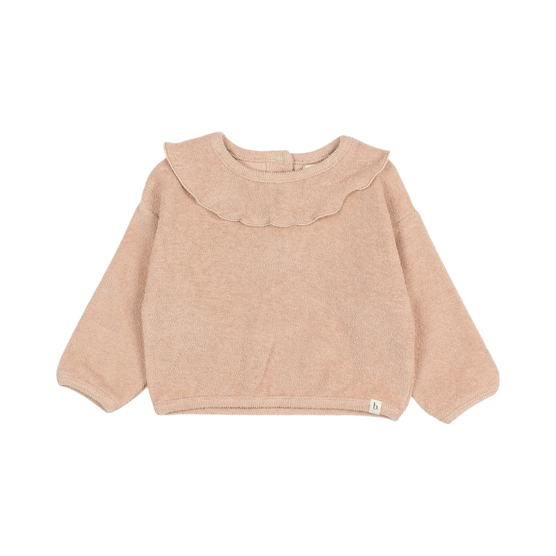 Baby terry girly sweatshirt