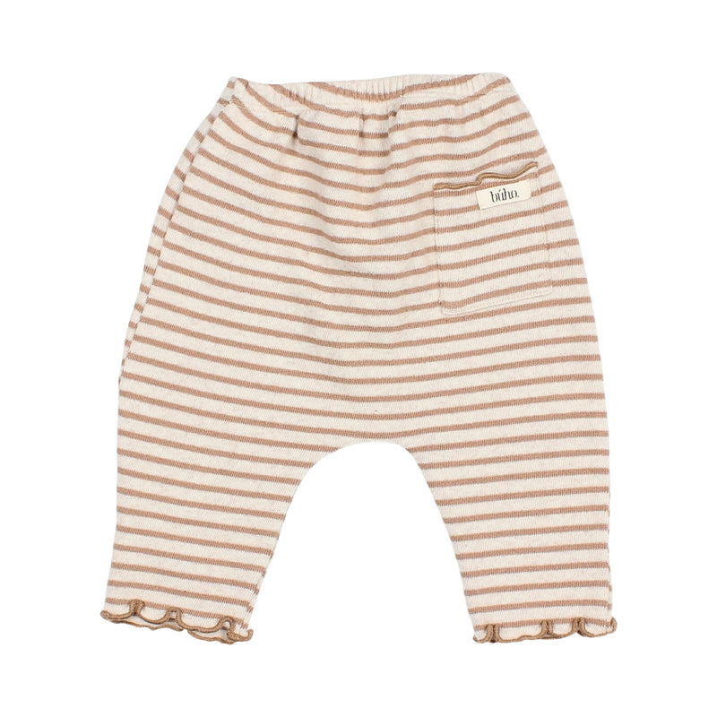 Baby soft jersey stripes pants