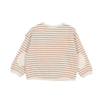Chandail à rayures en jersey doux pour bébé