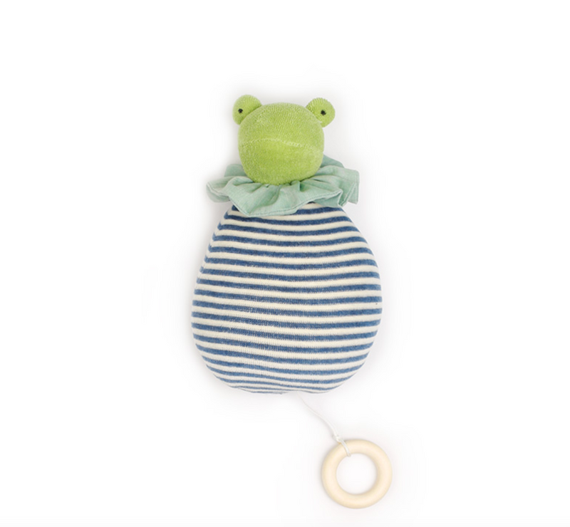 The brave little frog musical box