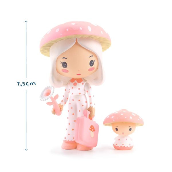 Amy & Mushy Tinyly figurines