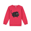 Meows-a-lot cropped sweater