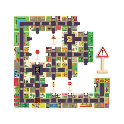 The city giant puzzle