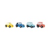 Avenue du Moulin Set of 4 wooden cars